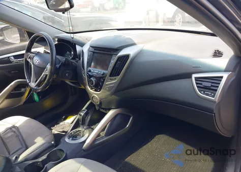 2013 Hyundai Veloster Base W/Gray z USA, uszkodzony, nr VIN KMHTC6AD2DU120059